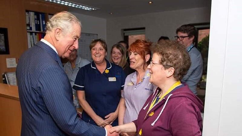 Nurse Michelle Beaver reflected on meeting King Charles and wished him a ‘full recovery’
