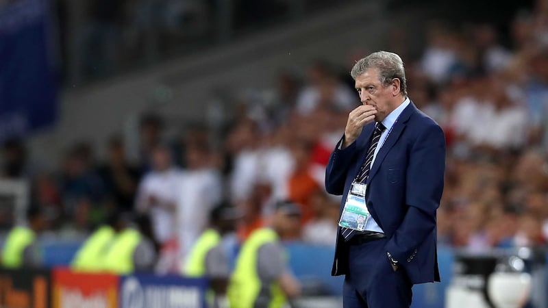 &nbsp;Hodgson was criticised for not replacing an under-performing Harry Kane with Leicester's Jamie Vardy in an attempt to ask more of the Russian defense<br />Picture by PA