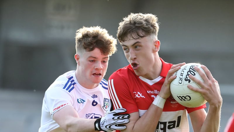 Monaghan and Derry minors have met twice in this year's Championship with Oak Leafers emerging victorious on both occasions.