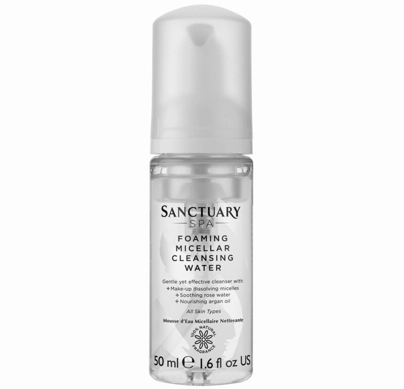 Sanctuary Foaming Micellar Cleansing Water, &pound;3.99, Superdrug 