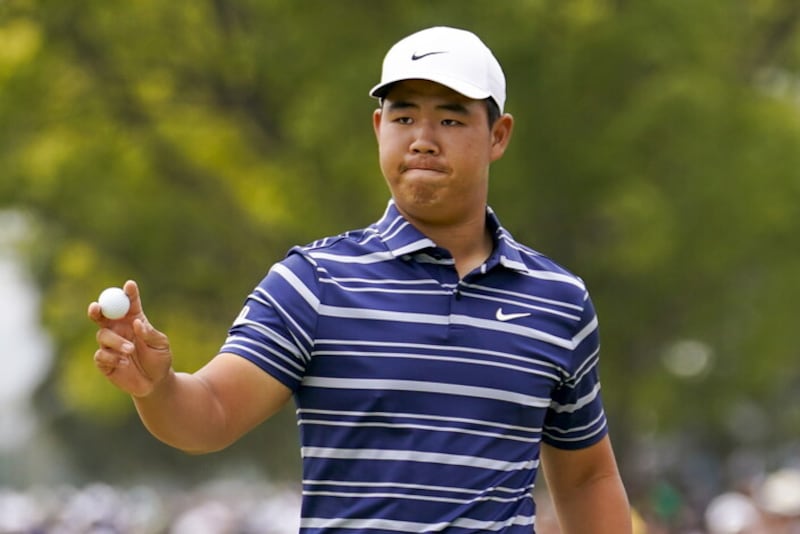 Tom Kim has found his form and could be a factor in the Travelers Championship  Picture by AP