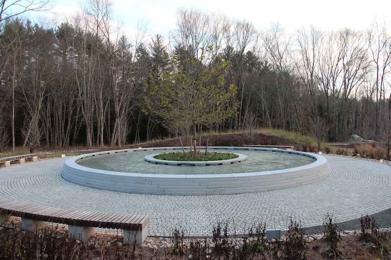 The permanent Sandy Hook Memorial