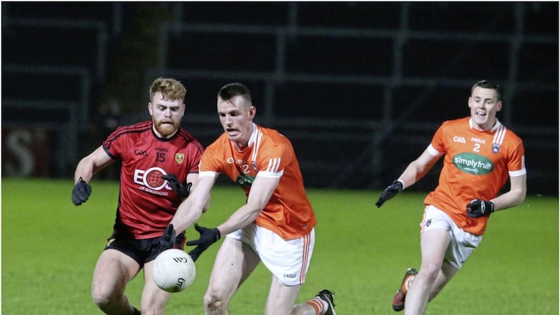 Aaron McKay excelled for Armagh at the weekend. Picture by Hugh Russell 