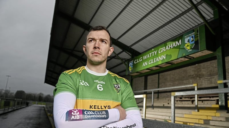 Michael Warnock of Watty Graham&rsquo;s Glen GAC, pictured ahead of the AIB GAA All-Ireland Football Senior Club Championship semi-final with Moycullen, which takes place at Croke Park on Sunday Picture: Ramsey Cardy/Sportsfile 