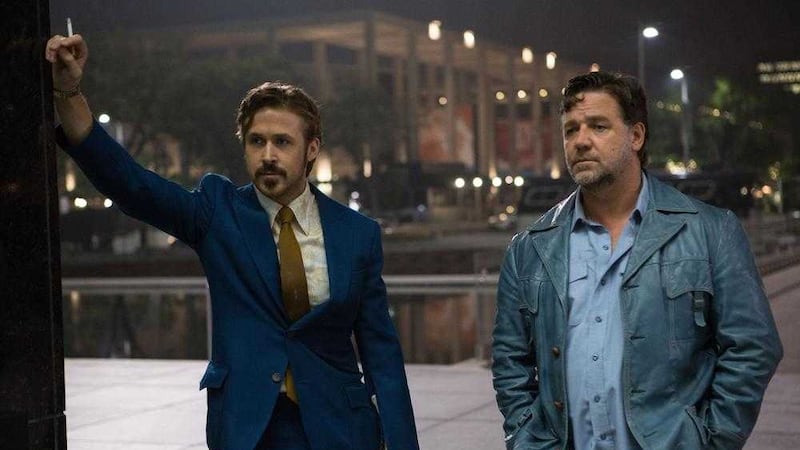Ryan Gosling and Russell Crowe star in The Nice Guys 