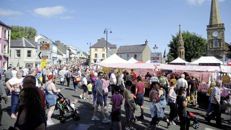 Crowds flock to the Ould Lammas Fair in Ballycastle. Picture by Mark Marlow
