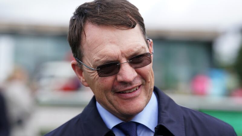 Aidan O'Brien has won eight of the last 15 runnings of the Vincent O'Brien Ruby Stakes at Killarney and can strike again with Salt Lake City. Picture by PA
