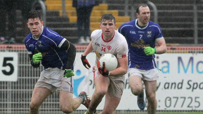 Tyrone forward Connor McAliskey was in superb form in Tyrone's Division Two final victory over Cavan and could be a key man against Derry on Sunday