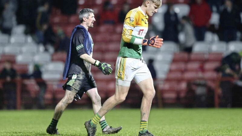 BIG CHANCE...Sean Parker will be in goals for Buncrana for their final with Blackhill after Harry Doherty&#39;s appeal failed. Picture Margaret McLaughlin 