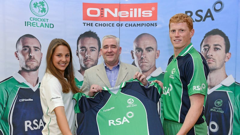 O'Neills began supplying Cricket Ireland with kit in 2012
