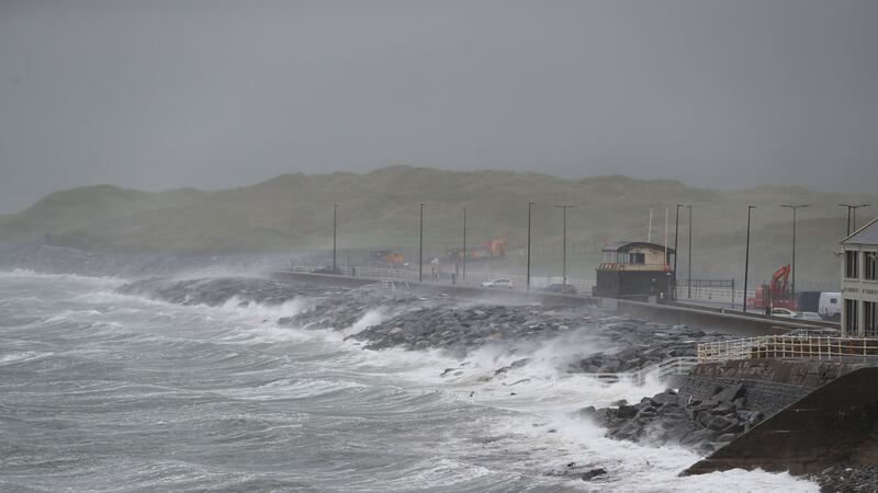 Trees and power lines are down across Kerry and Cork as the storm makes its way across the island of Ireland.