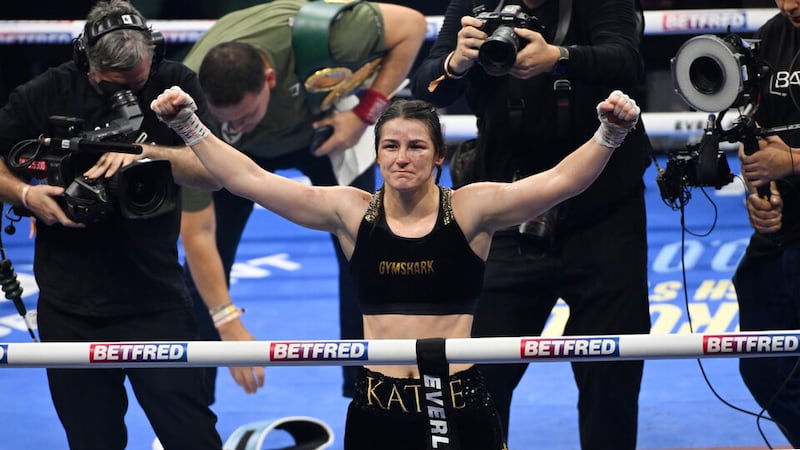 Katie Taylor boxed brilliantly to win her rematch against Chantelle Cameron 