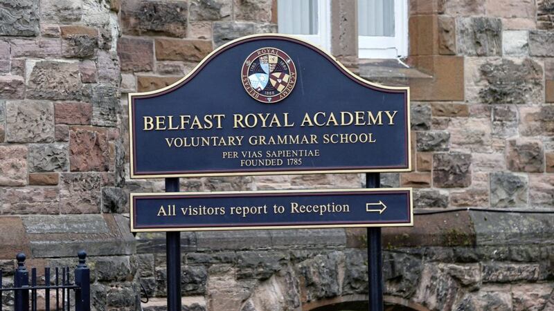 Pupils at Belfast Royal Academy have been told to wear face masks when they return to school. Picture by Mal McCann 