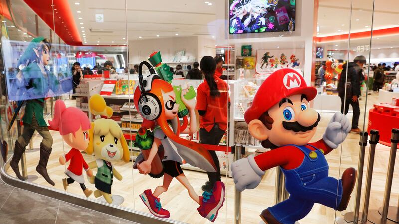 The Japanese company makes Super Mario and Pokemon games.