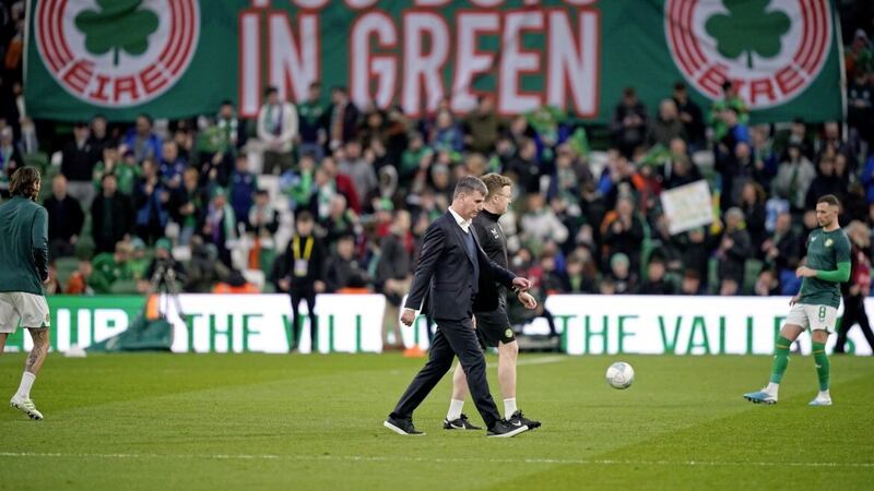 Republic of Ireland manager Stephen Kenny still enjoys widespread support from Irish fans 