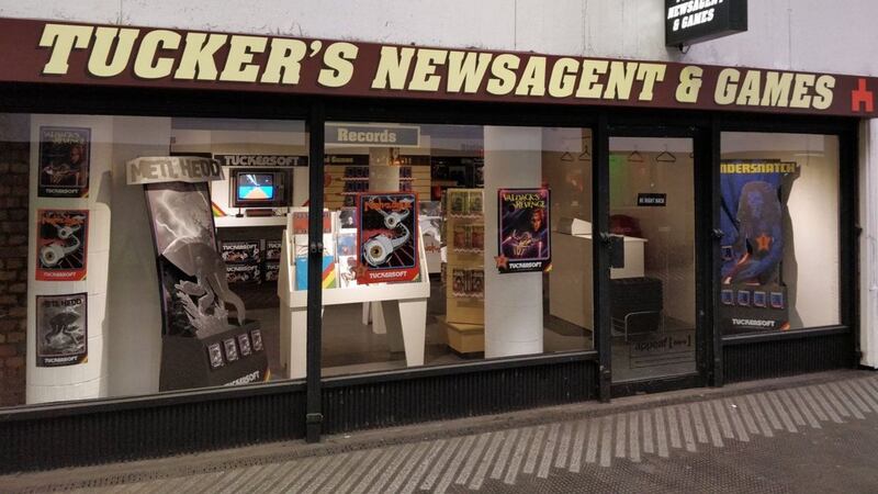 The eighties-themed shops delighted social media users after appearing out of the blue this week.
