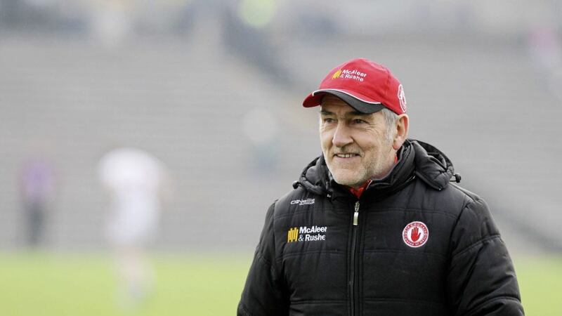 Tyrone manager Mickey Harte can feel optimistic as the Championship begins. Pic Philip Walsh