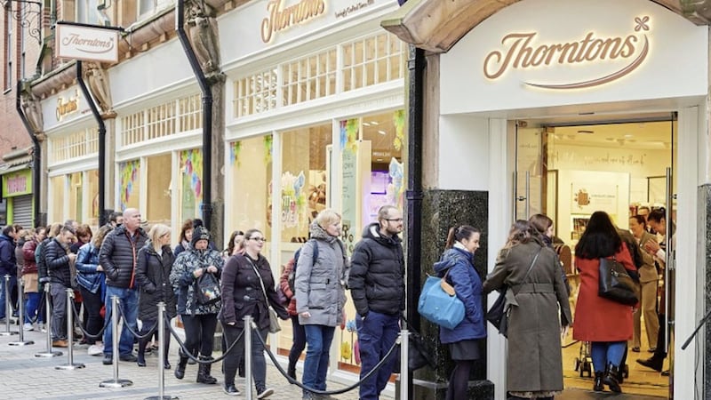 Thorntons opened a new Belfast city centre store on March 5 2020. 