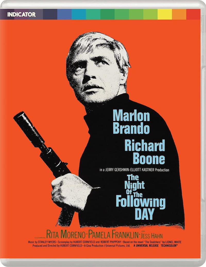 The Night of the Following Day starring Marlon Brando has been released on Blu-ray by Indicator