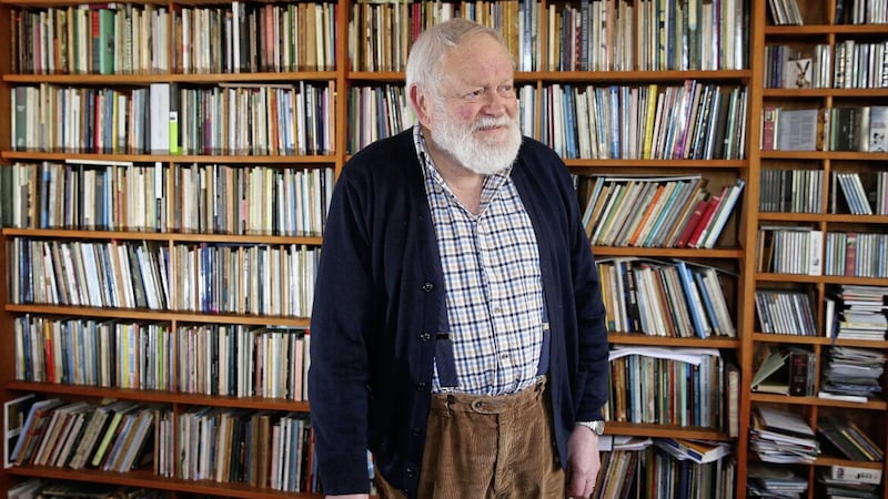 Poet Michael Longley, who along with Frank Ormsby edited a new edition of John Hewitt&rsquo;s Selected Poems. Picture by Mal McCann. 