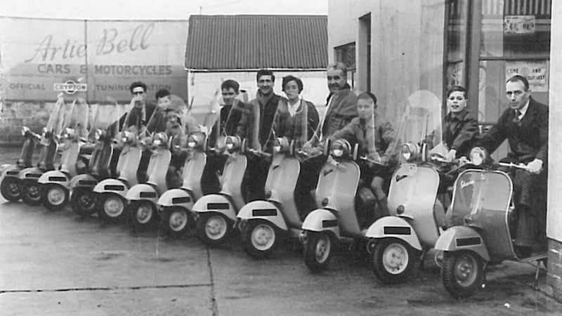 The formation of the Ulster Vespa Club in December 1954 