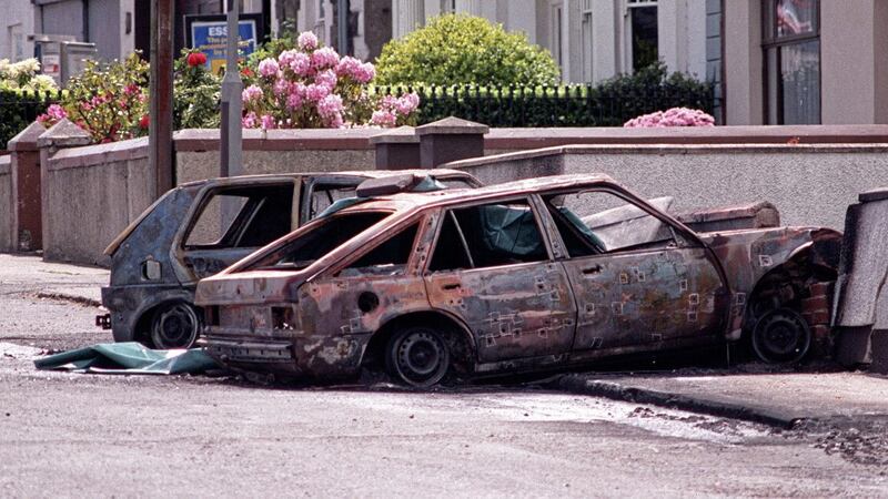 Three IRA men were shot dead by the SAS in Coagh, Co Tyrone, in June 1991 