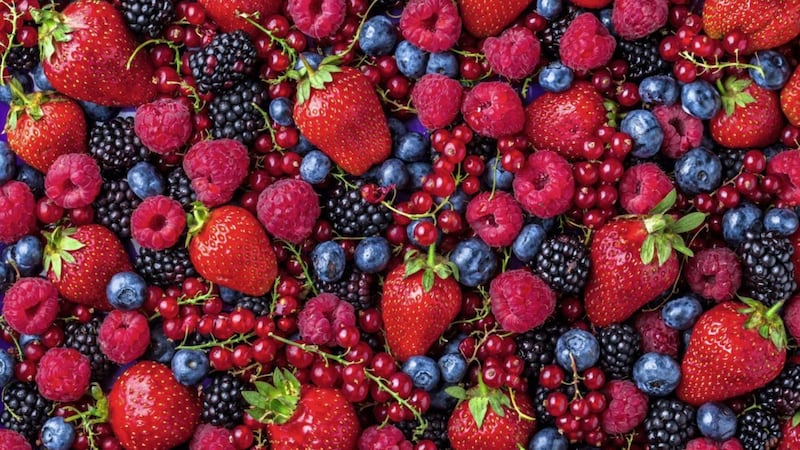 Summer berries &ndash; strawberries, raspberries, blueberries and blackberries 