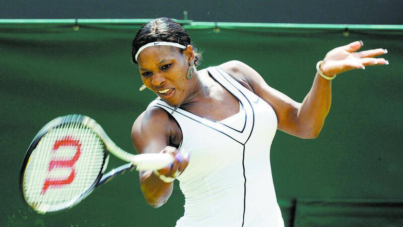 Serena Williams defeated Margarita Gasparyan in straight sets at Wimbledon on her march to a 21st Grand Slam  