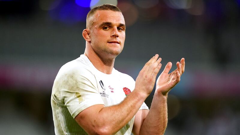Ben Earl applauds the fans after England’s win over Samoa (Mike Egerton/PA).