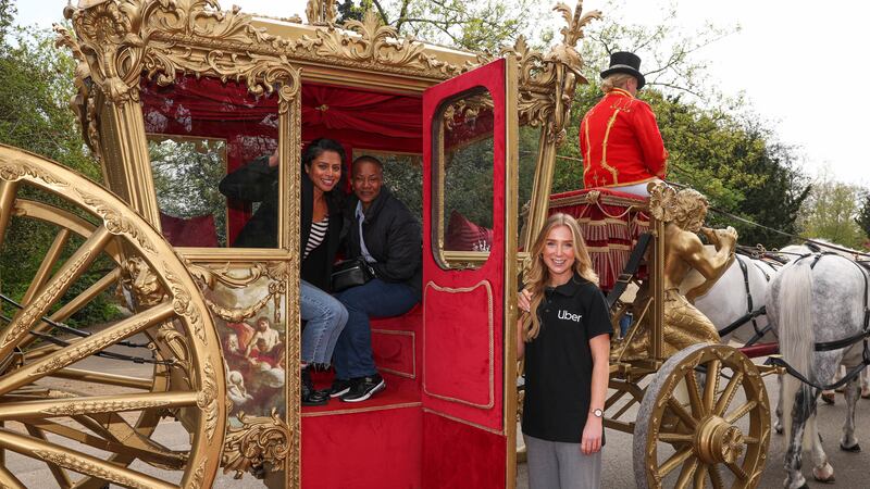 The carriage will be in a south London park in the days before the coronation.