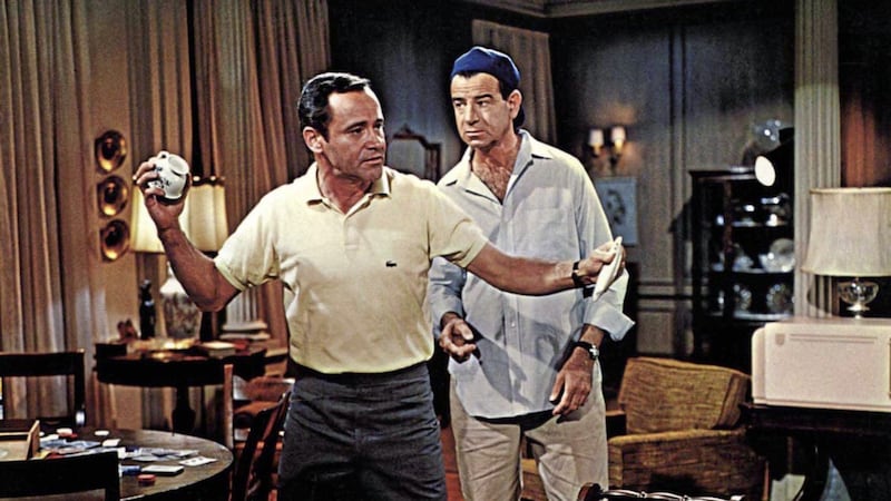 Jack Lemmon and Walter Matthau in 1968 comedy classic The Odd Couple 