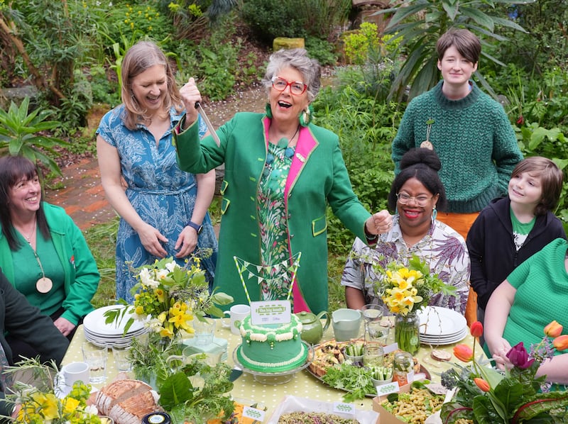 Prue Leith hosted eco-minded community organisers to launch the Big Lunch event, which will take place on June 1-2