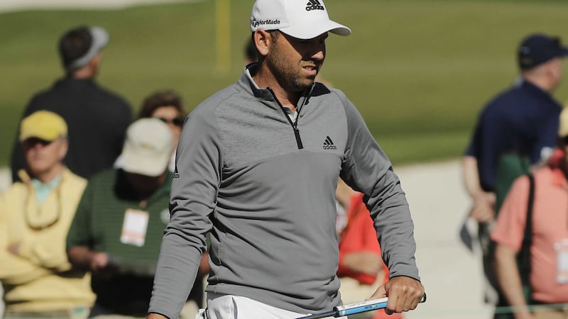 Sergio Garcia at the Masters in Augusta&nbsp;<br />Picture by AP