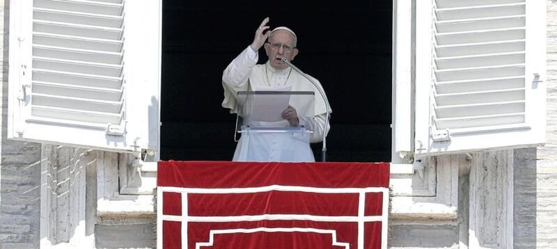 Pope Francis is to visit the Republic this weekend. Picture by Associated Press