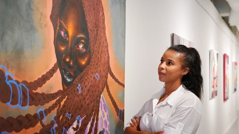 The exhibition’s curator, Adora Mba, said she is proud to be bringing together what she said could be the start of ‘something special’.