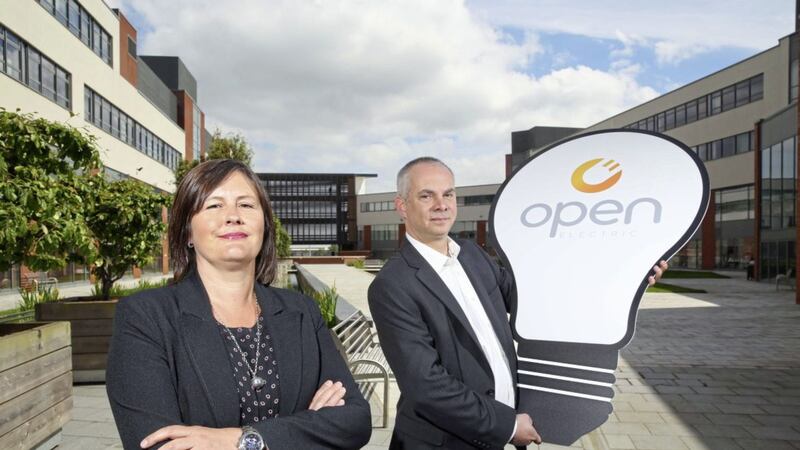 Open Electric founder and managing director Marc Norris and general manager Nicola Deaney pictured last year 