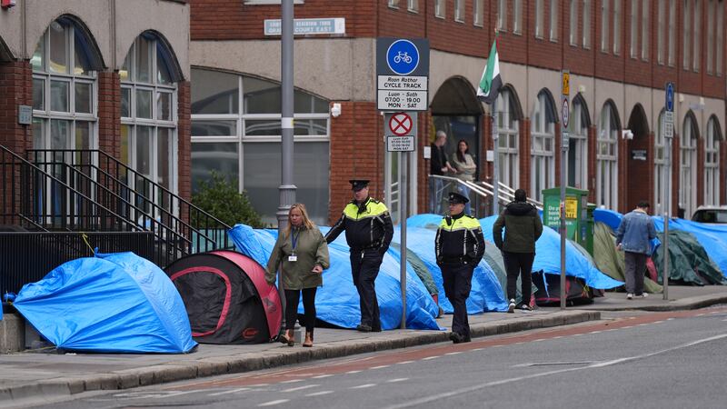 The encampment was dismantled on Wednesday