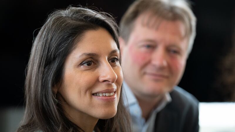 Nazanin Zaghari-Ratcliffe said it had been ‘very hard to adjust’ to life in the UK after spending six years in prison in Iran (Stefan Rousseau/PA)