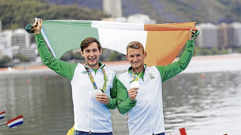 Cork rowers Paul and Gary O&#39;Donovan were one of Ireland&#39;s success stories at Rio 2016. However, like athletes across all codes, they have been unable to commence their preparations for Tokyo 2021 as a result of current Covid-19 restrictions. Picture by PA 