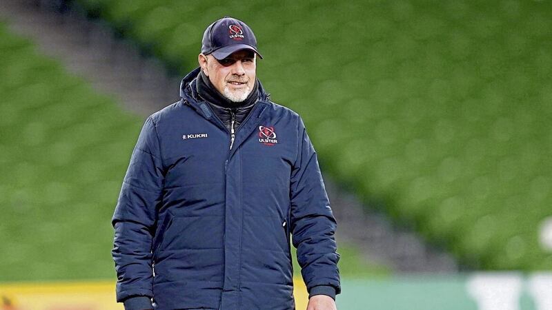 Ulster head coach Dan McFarland is without his Ireland contingent for Friday night&rsquo;s URC tie at home to the Stormers 