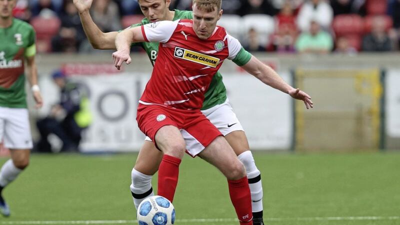 Skipper Chris Curran has said Cliftonville will continue to push for a European place as the post-split fixtures throw up some tough encounters