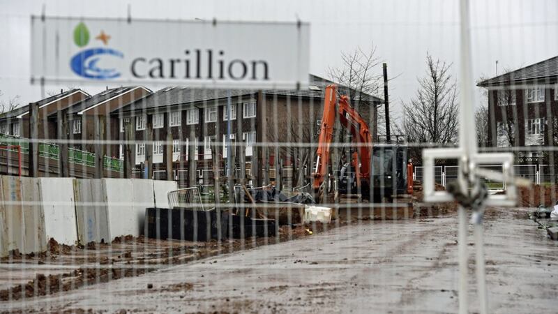 Construction giant Carillion collapsed in January 