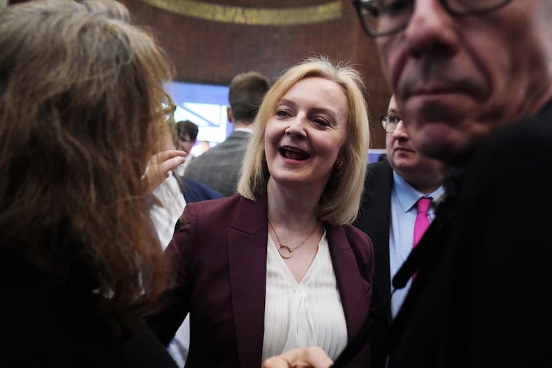 Ms Truss’s book is called Ten Years To Save The West