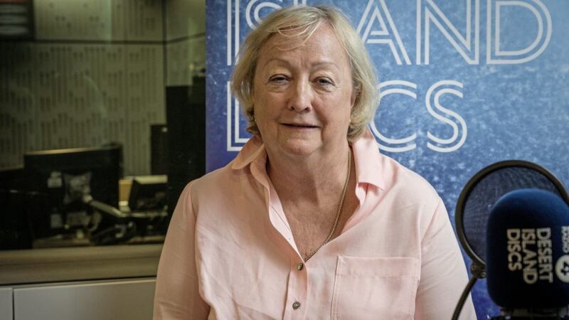 Northern Ireland politician turned academic Monica McWilliams on BBC Radio 4&#39;s Desert Island Discs. Picture by Amanda Benson/BBC Radio 4/PA 