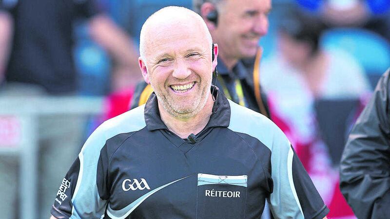 Referee Marty Duffy was in charge of last Saturday's All-Ireland Qualifier between Tipperary and Derry<br />Picture by Philip Walsh