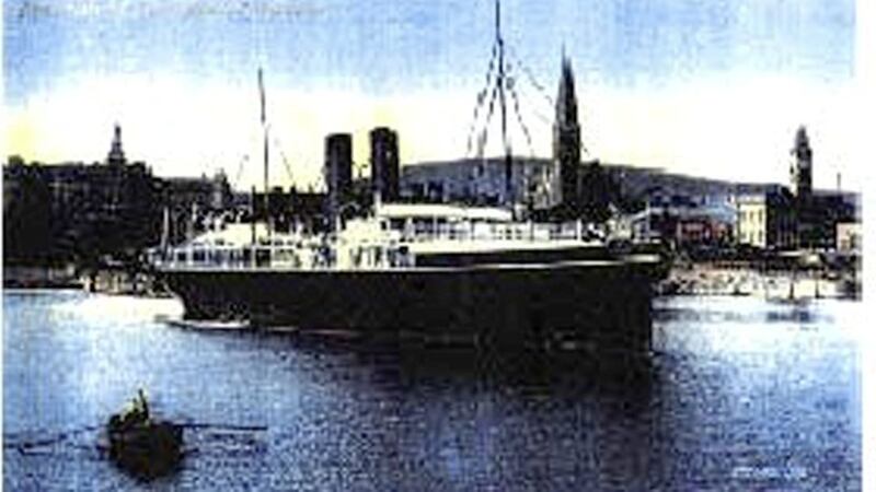 RMS Leinster was sunk by a German U-Boat 100 years ago yesterday 