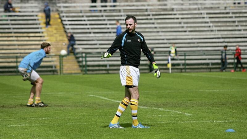 Former Antrim &#39;keeper Chris Kerr talked about his mental health issues following the death of his father in 2013. He has campaigned ceaselessly on mental health 