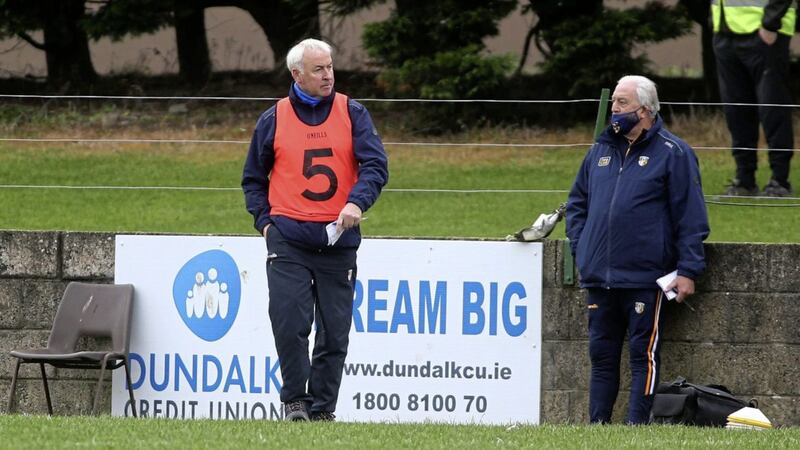 Antrim manager Lenny Harbinson was angry with the way Antrim Gaels were treated last weekend Picture: Seamus Loughran. 