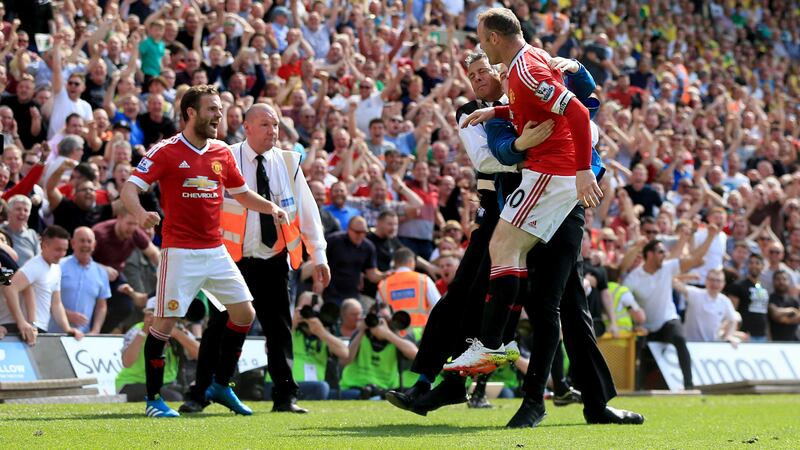 Manchester United's Juan Mata after scoring against Norwich at Carrow Road recently <br />Picture by PA&nbsp;