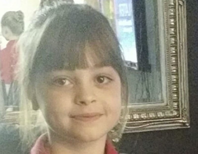 Eight-year-old Saffie Rose Roussos who died in the Manchester terror attack 